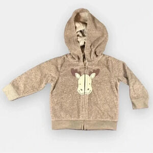 Carter’s Fleece Zip Up Jacket  - 12M